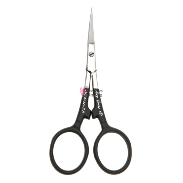 Forfecuta Amy Group pentru cuticule AMG10BB Negra cu varf curb